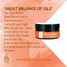Load image into Gallery viewer, Koko Kwèm Shea Moisturizer - Sénica skin care moisturize dry, sensitive and eczema, prone skin.