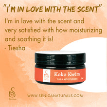 Load image into Gallery viewer, Koko Kwèm Shea Moisturizer - Sénica skin care moisturize dry, sensitive and eczema, prone skin.