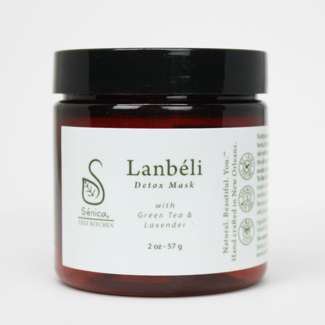 Lanbéli Detox Mask - Sénica Test Kitchen - Sénica skin care moisturize dry, sensitive and eczema, prone skin.