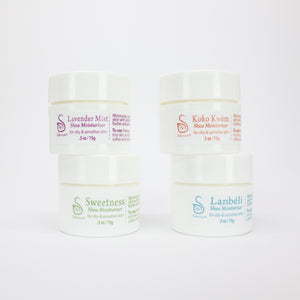 Shea Moisturizer Sampler - Sénica skin care moisturize dry, sensitive and eczema, prone skin.