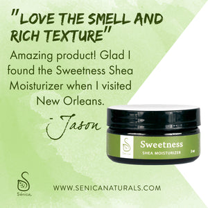 Sweetness Shea Moisturizer - Sénica skin care moisturize dry, sensitive and eczema, prone skin.